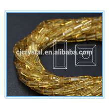 4*8mm glass rectangle beads glass beads for decorating